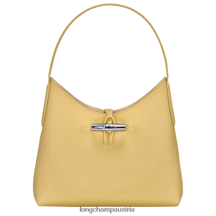 Taschen bei Longchamp Frauen Roseau Hobo-Tasche Mais 2008BJ377