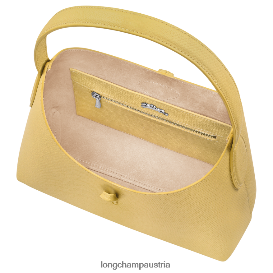 Taschen bei Longchamp Frauen Roseau Hobo-Tasche Mais 2008BJ377