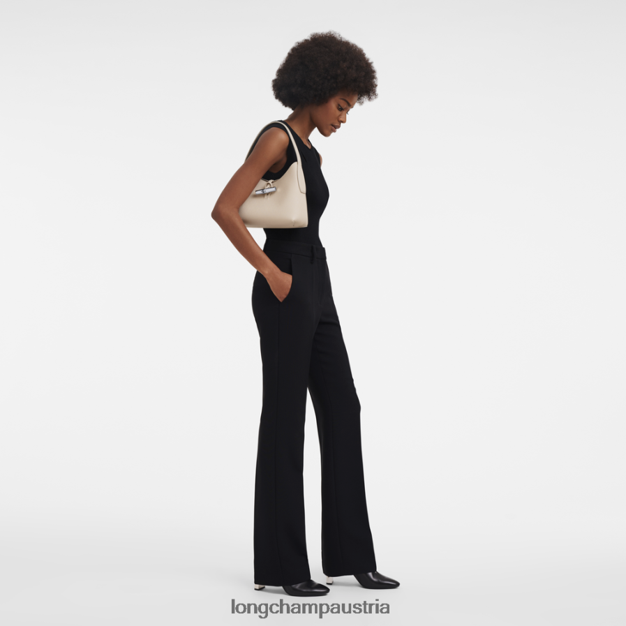 Taschen bei Longchamp Frauen Roseau Hobo-Tasche Papier 2008BJ373