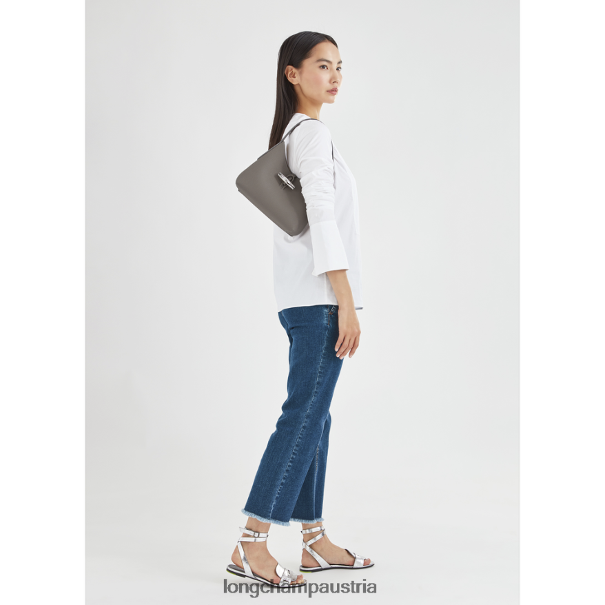 Taschen bei Longchamp Frauen Roseau Hobo-Tasche Turteltaube 2008BJ374