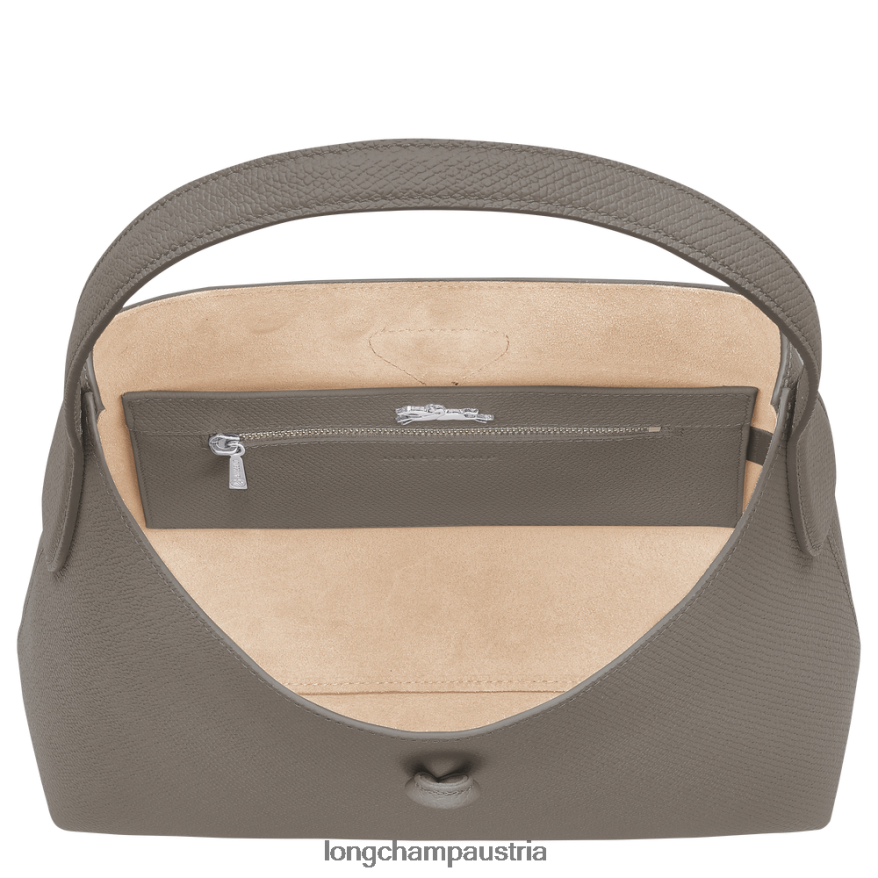 Taschen bei Longchamp Frauen Roseau Hobo-Tasche Turteltaube 2008BJ380