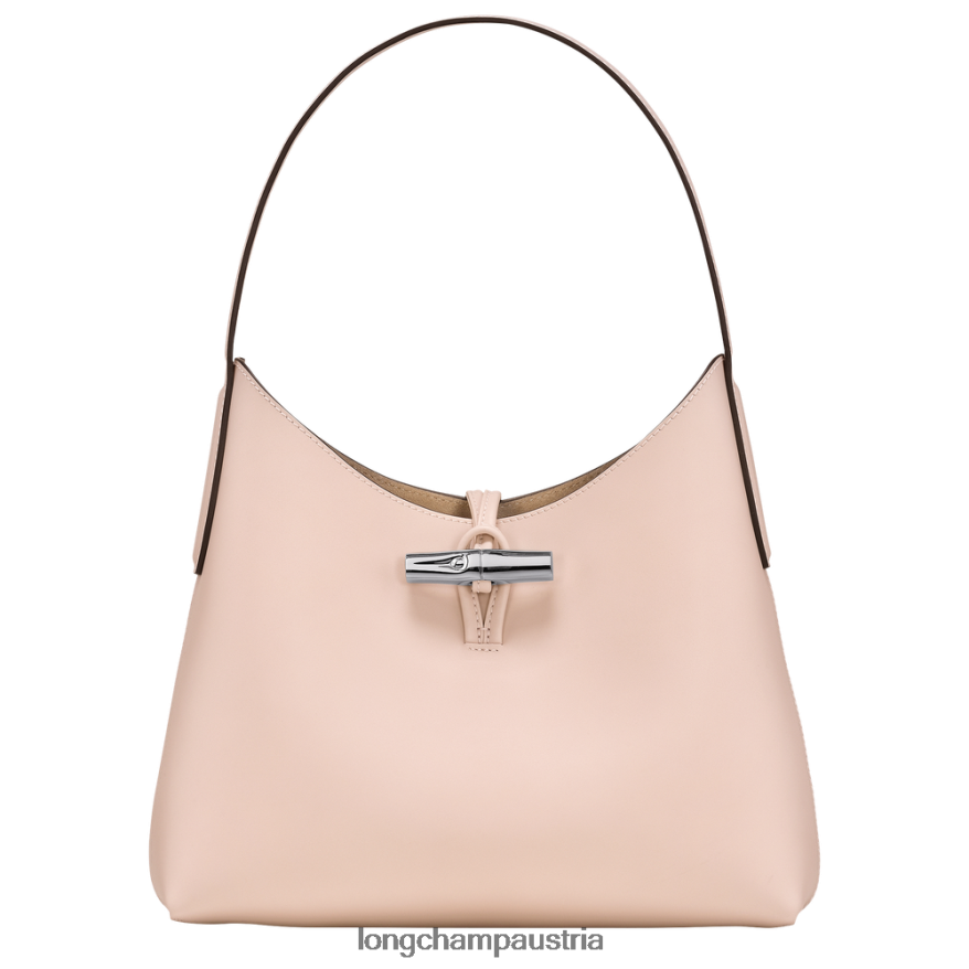 Taschen bei Longchamp Frauen Roseau Hobo-Tasche blasses Rosa 2008BJ367