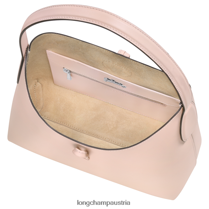 Taschen bei Longchamp Frauen Roseau Hobo-Tasche blasses Rosa 2008BJ367