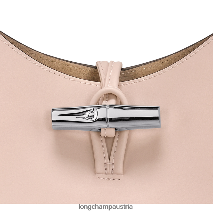 Taschen bei Longchamp Frauen Roseau Hobo-Tasche blasses Rosa 2008BJ367