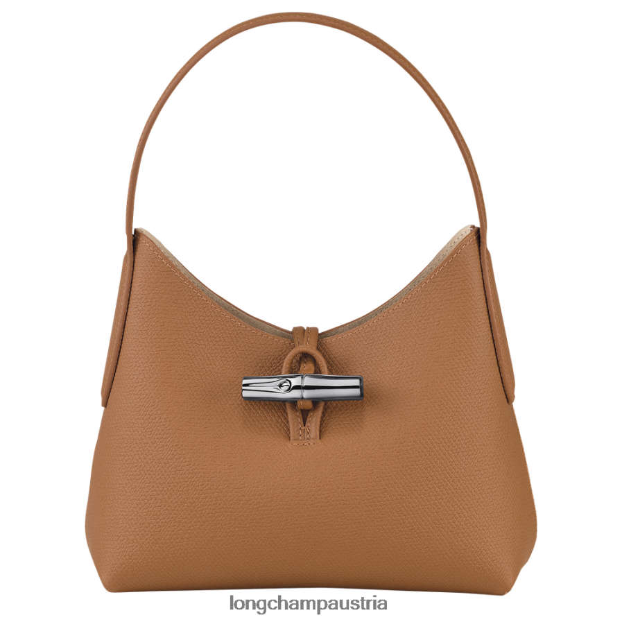 Taschen bei Longchamp Frauen Roseau Hobo-Tasche natürlich 2008BJ372