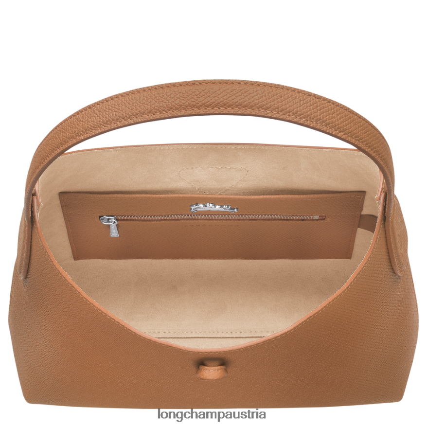 Taschen bei Longchamp Frauen Roseau Hobo-Tasche natürlich 2008BJ376
