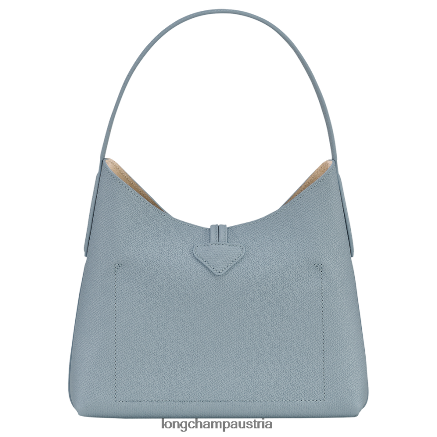 Taschen bei Longchamp Frauen Roseau Hobo-Tasche wolkenblau 2008BJ379