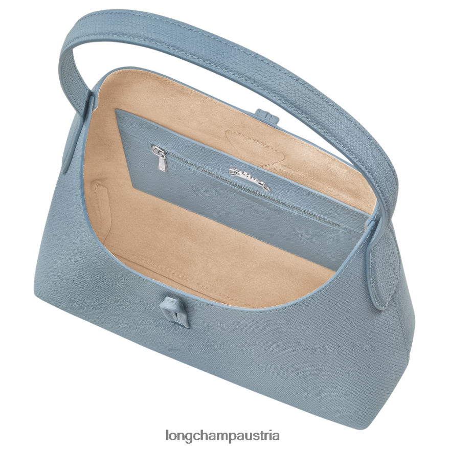 Taschen bei Longchamp Frauen Roseau Hobo-Tasche wolkenblau 2008BJ379