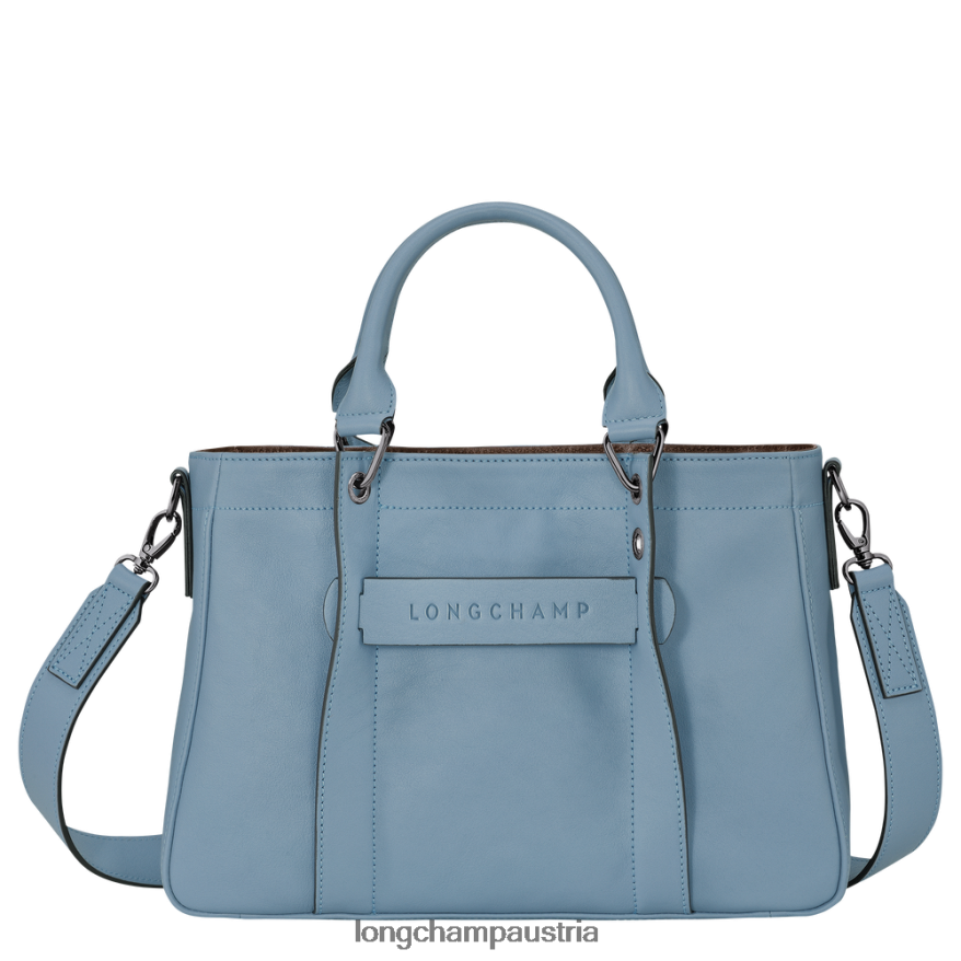 Taschen bei Longchamp Frauen 3D-Handtasche Schiefer 2008BJ178