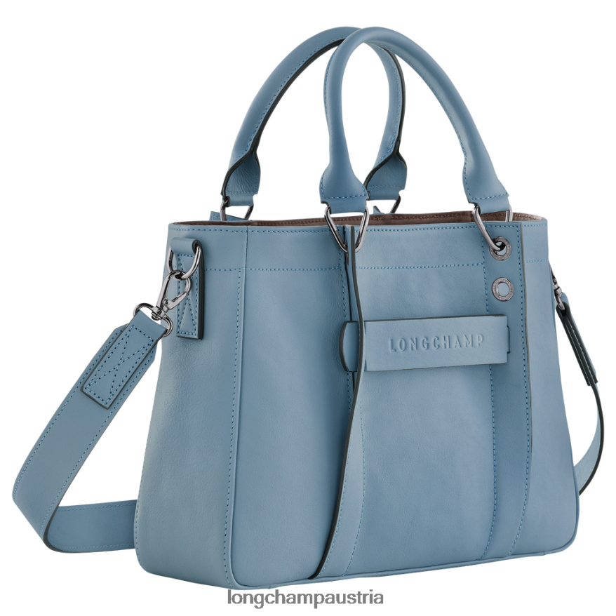 Taschen bei Longchamp Frauen 3D-Handtasche Schiefer 2008BJ178