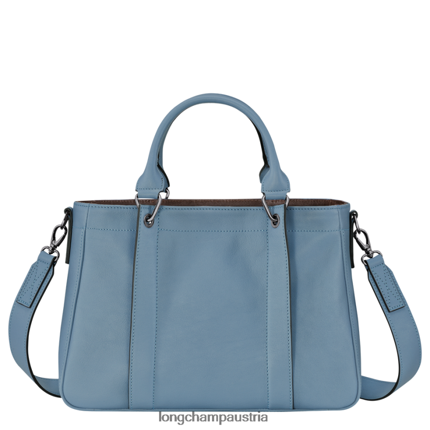 Taschen bei Longchamp Frauen 3D-Handtasche Schiefer 2008BJ178