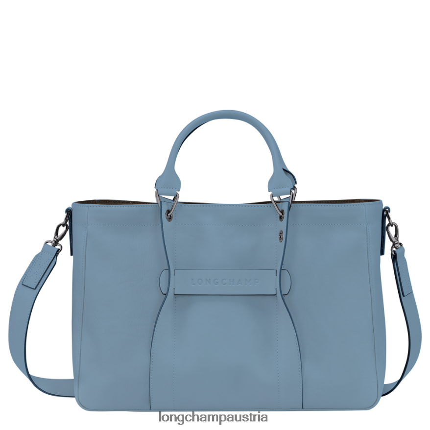 Taschen bei Longchamp Frauen 3D-Handtasche Schiefer 2008BJ183