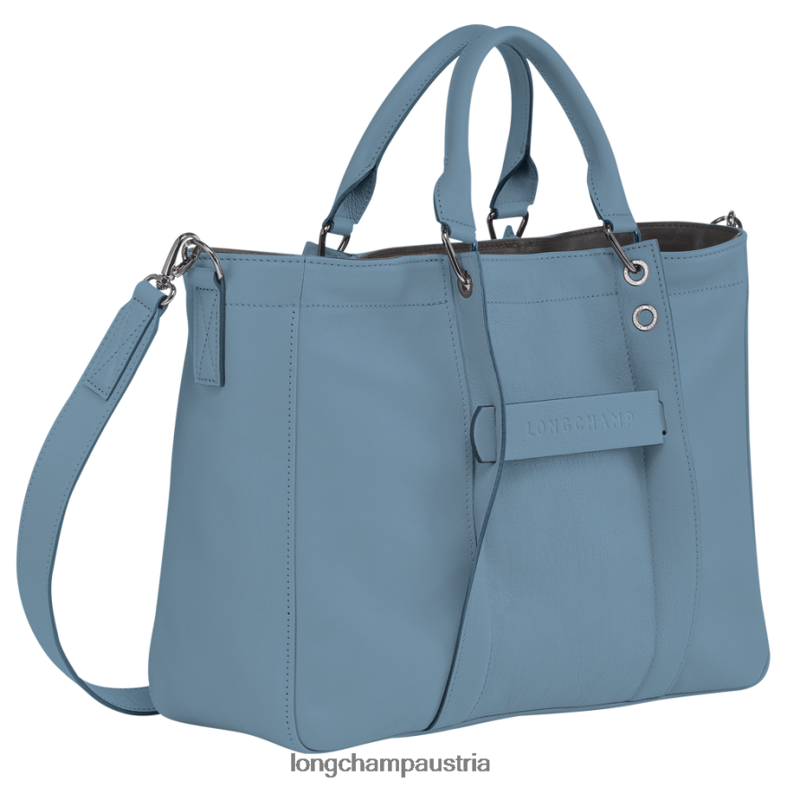 Taschen bei Longchamp Frauen 3D-Handtasche Schiefer 2008BJ183