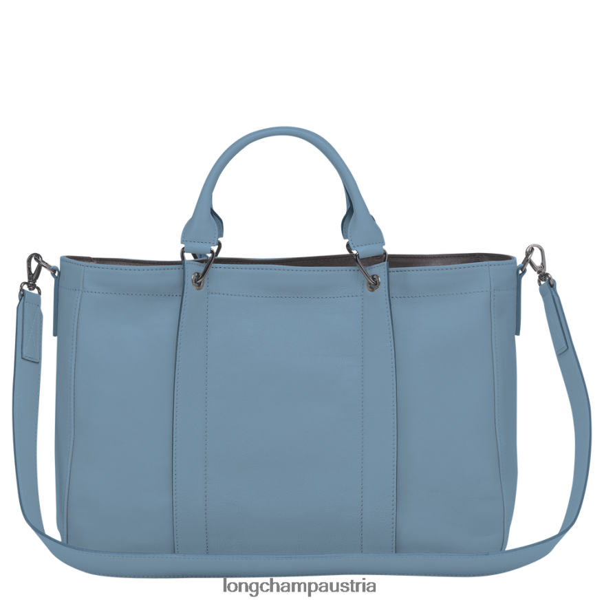 Taschen bei Longchamp Frauen 3D-Handtasche Schiefer 2008BJ183
