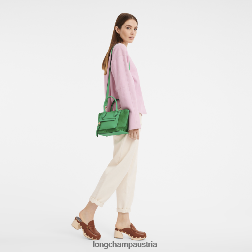 Taschen bei Longchamp Frauen Briefkasten-Handtasche Gras/grünes Licht 2008BJ160