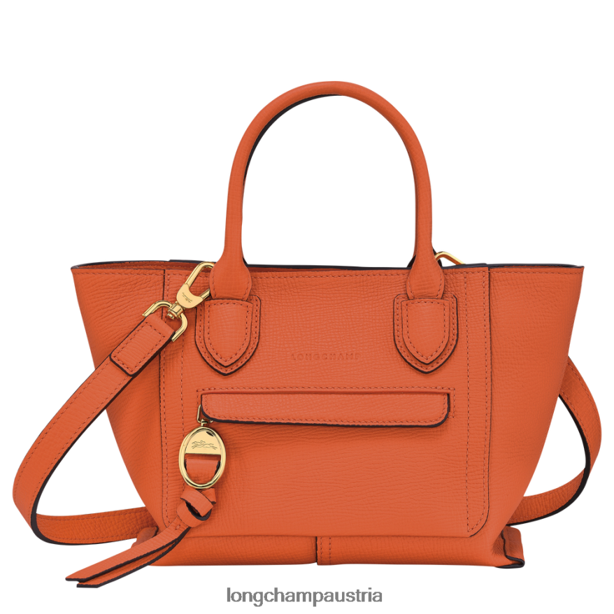 Taschen bei Longchamp Frauen Briefkasten-Handtasche Karotte 2008BJ166