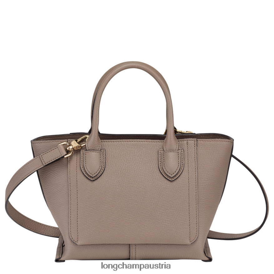 Taschen bei Longchamp Frauen Briefkasten-Handtasche Taupe 2008BJ164