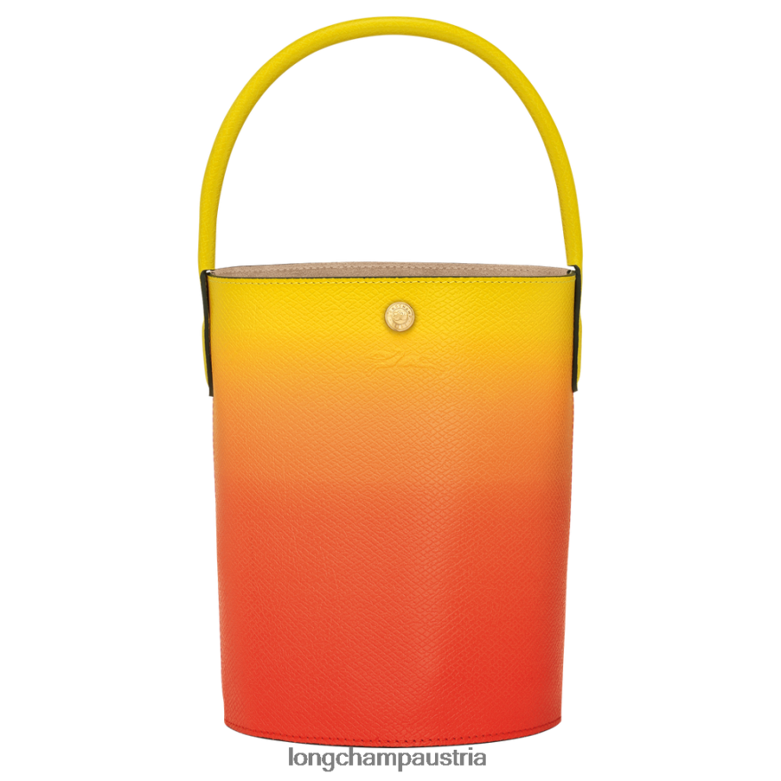 Taschen bei Longchamp Frauen Epure Beuteltasche Gelb Orange 2008BJ133
