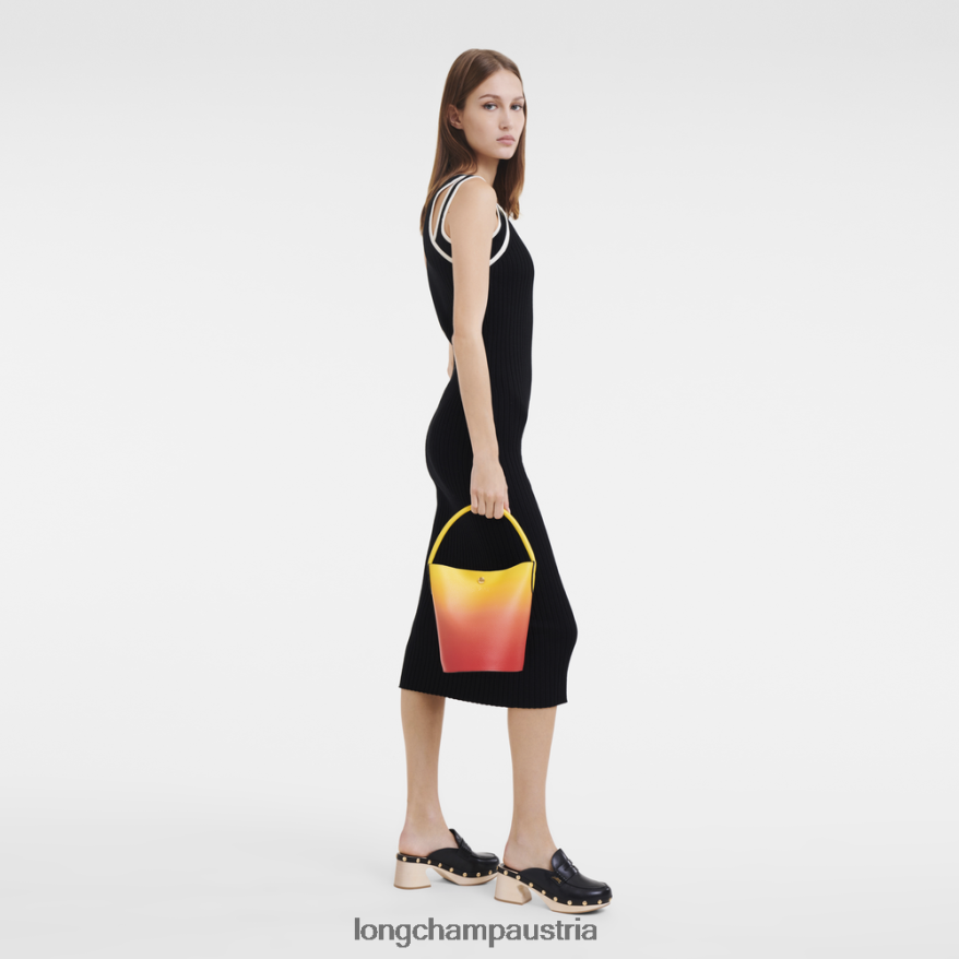 Taschen bei Longchamp Frauen Epure Beuteltasche Gelb Orange 2008BJ133