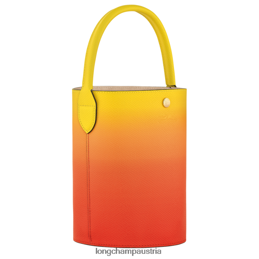 Taschen bei Longchamp Frauen Epure Beuteltasche Gelb Orange 2008BJ133