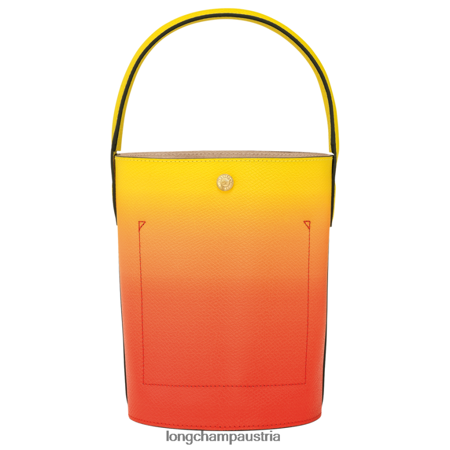 Taschen bei Longchamp Frauen Epure Beuteltasche Gelb Orange 2008BJ133