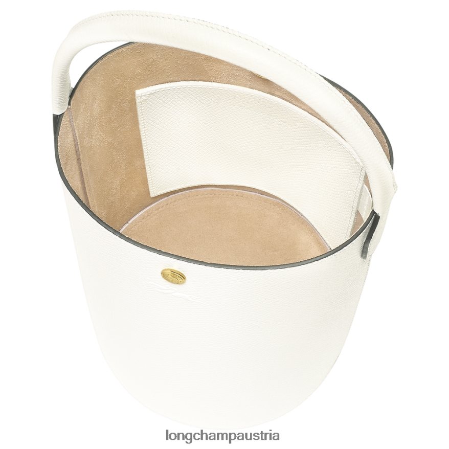Taschen bei Longchamp Frauen Epure Beuteltasche Weiß 2008BJ36