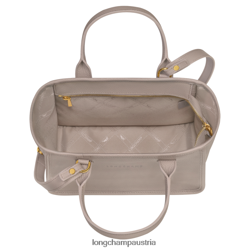 Taschen bei Longchamp Frauen Le Foulonne-Einkaufstasche Turteltaube 2008BJ126