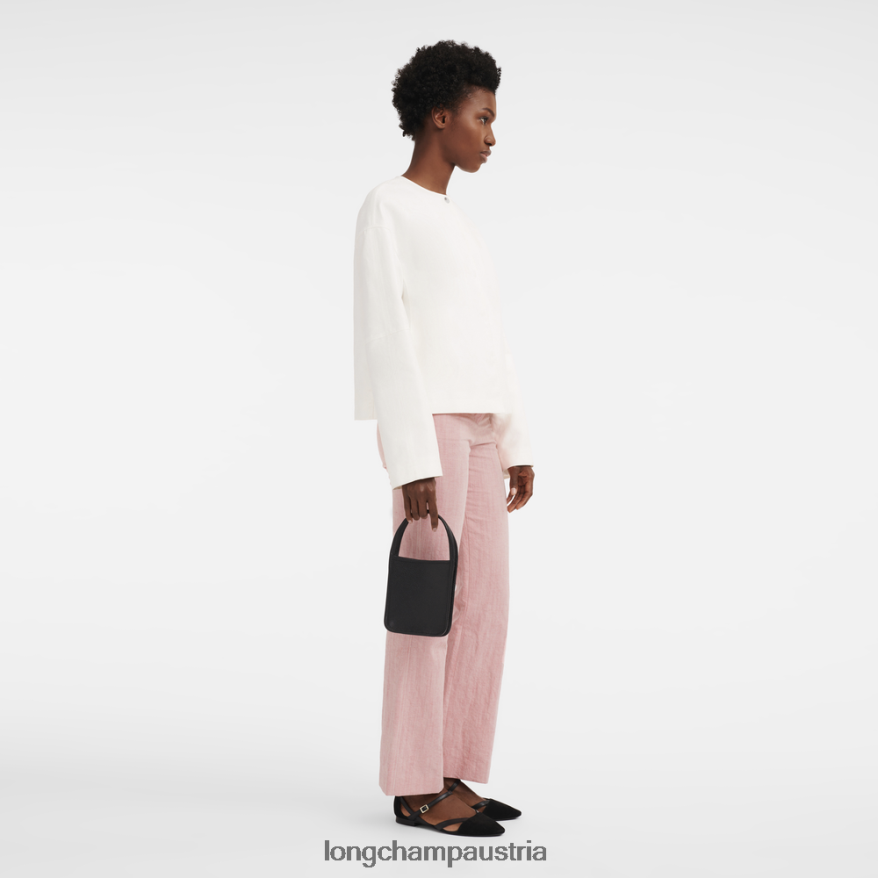 Taschen bei Longchamp Frauen Le Foulonne Handtasche Schwarz 2008BJ128