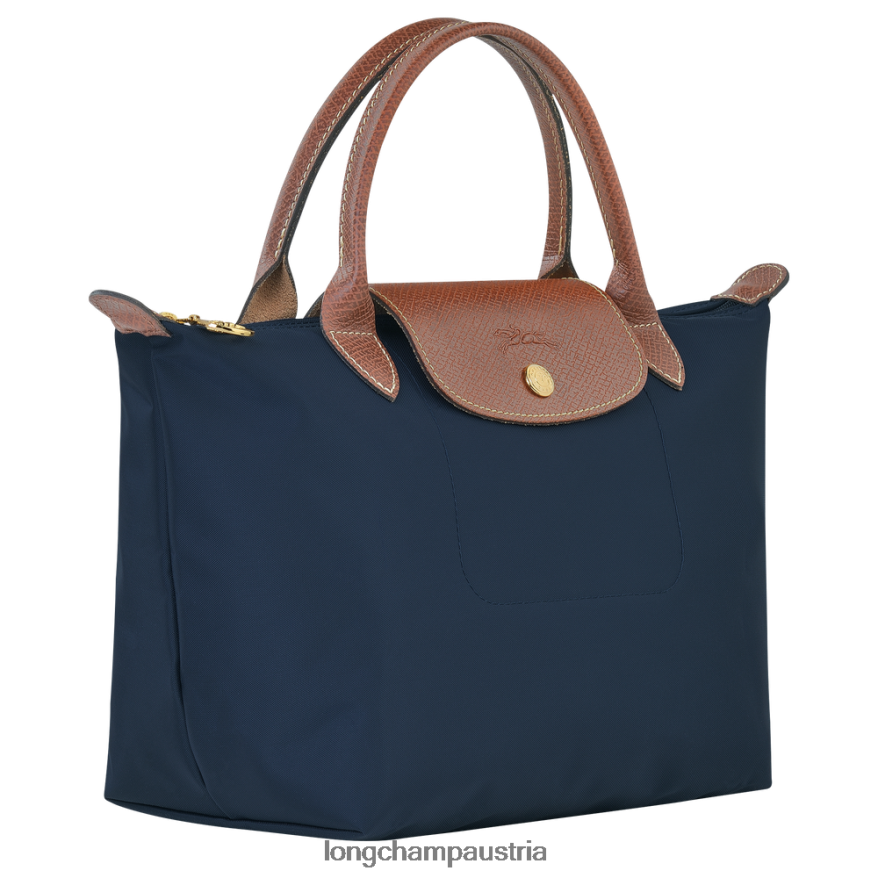 Taschen bei Longchamp Frauen Le Plage Original-Handtasche Marine 2008BJ200