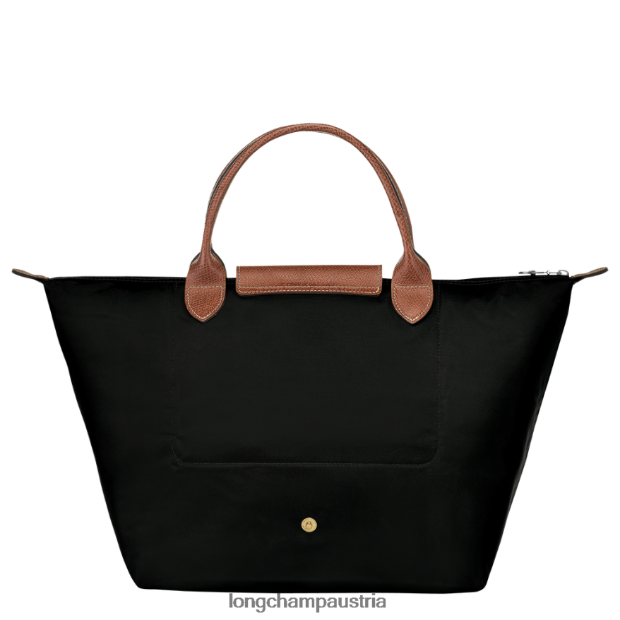 Taschen bei Longchamp Frauen Le Plage Original-Handtasche Schwarz 2008BJ204