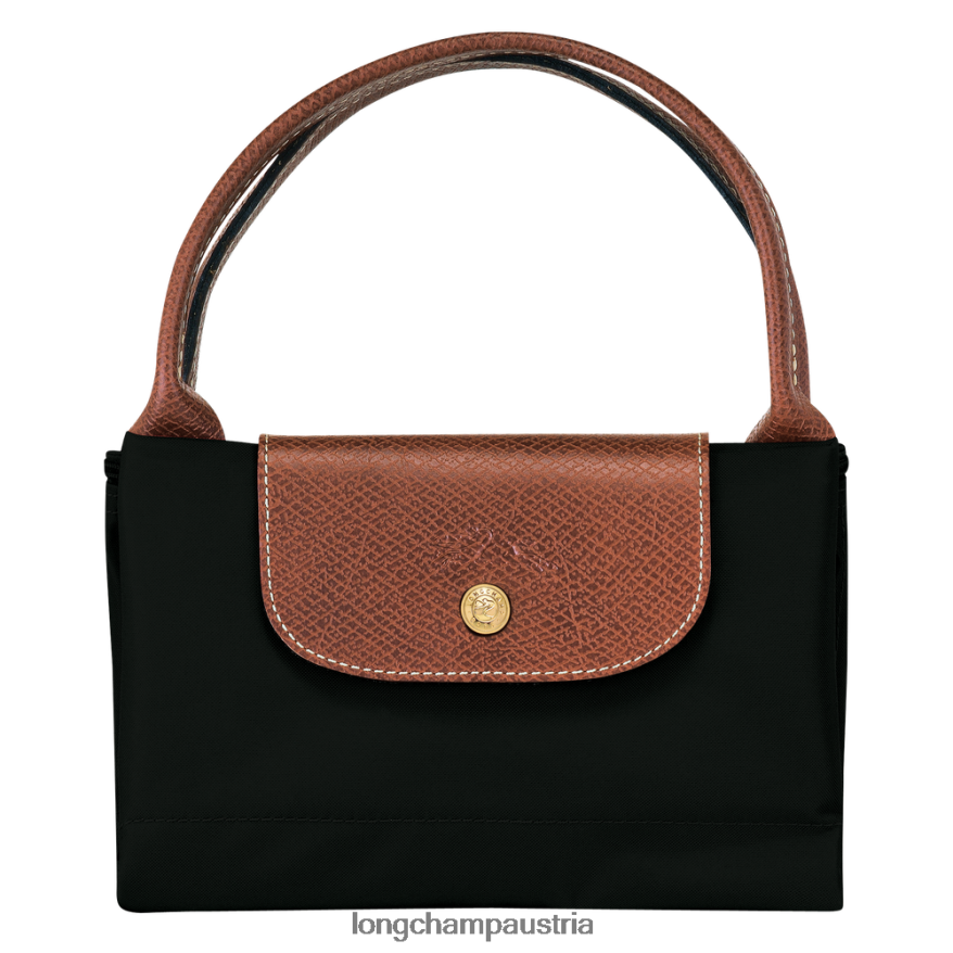 Taschen bei Longchamp Frauen Le Plage Original-Handtasche Schwarz 2008BJ204