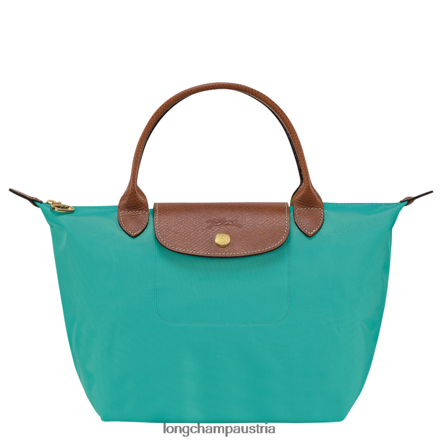 Taschen bei Longchamp Frauen Le Plage Original-Handtasche Türkis 2008BJ201