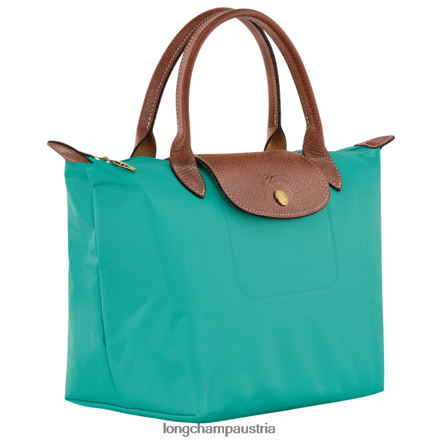 Taschen bei Longchamp Frauen Le Plage Original-Handtasche Türkis 2008BJ201