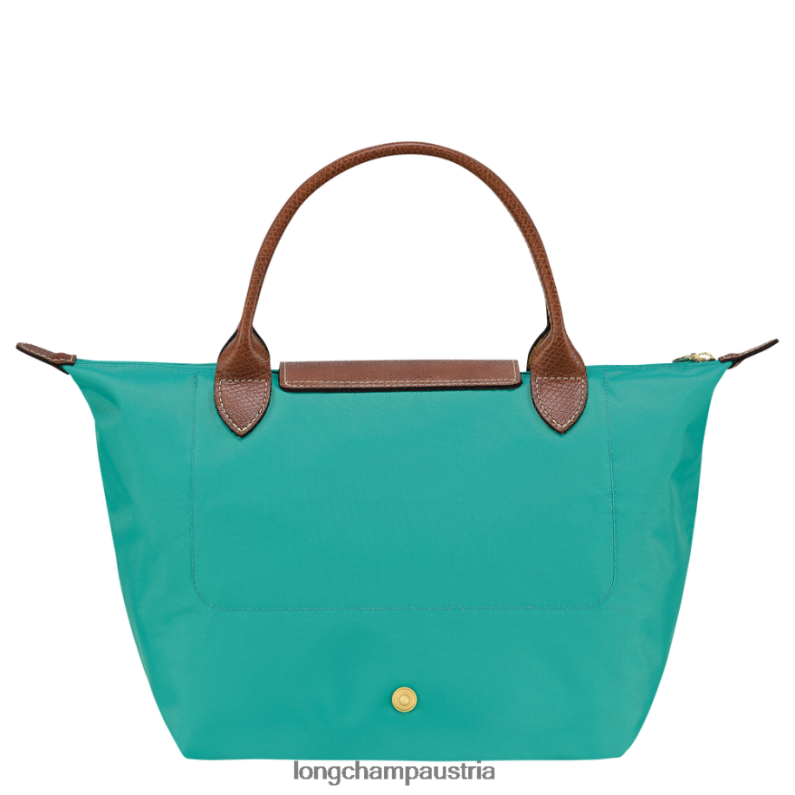 Taschen bei Longchamp Frauen Le Plage Original-Handtasche Türkis 2008BJ201