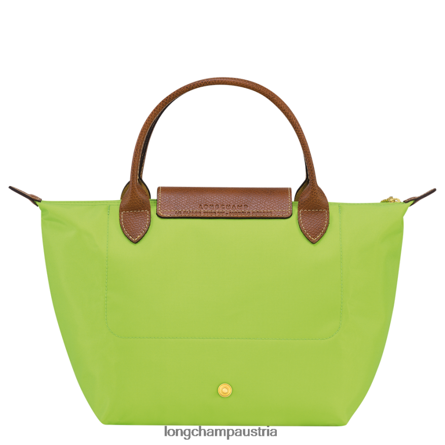 Taschen bei Longchamp Frauen Le Plage Original-Handtasche grünes Licht 2008BJ33