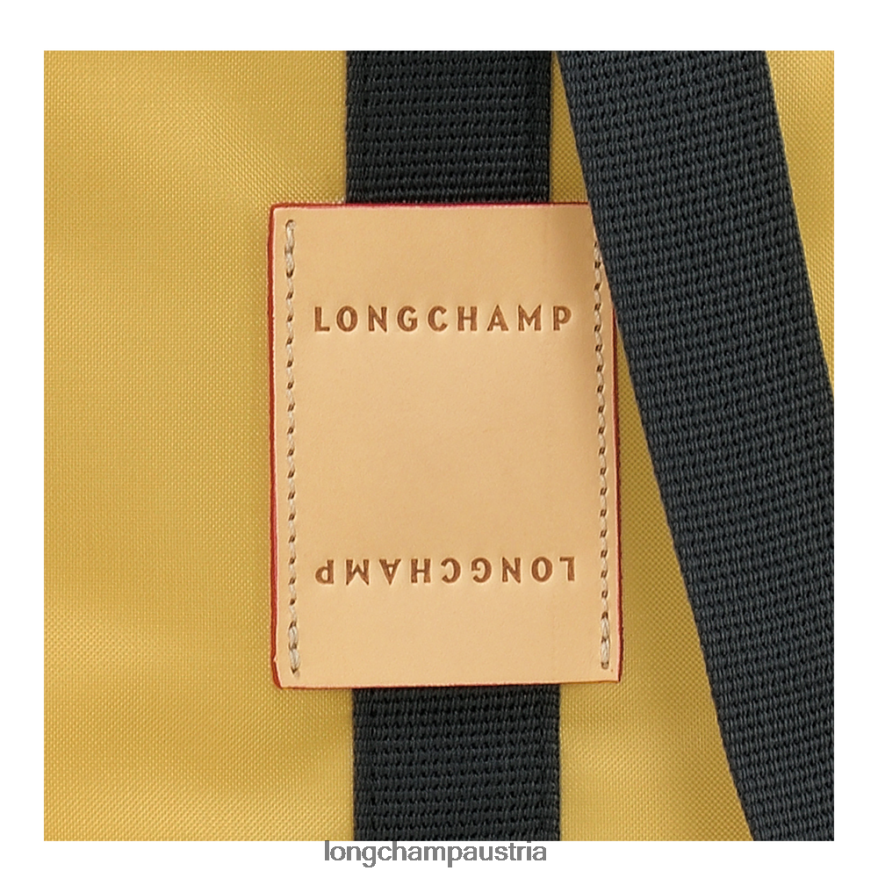 Taschen bei Longchamp Frauen Le Plage Re-Play-Einkaufstasche Mais 2008BJ57