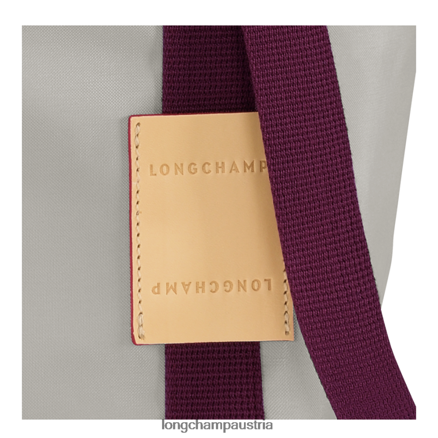 Taschen bei Longchamp Frauen Le Plage Re-Play-Einkaufstasche grau 2008BJ49