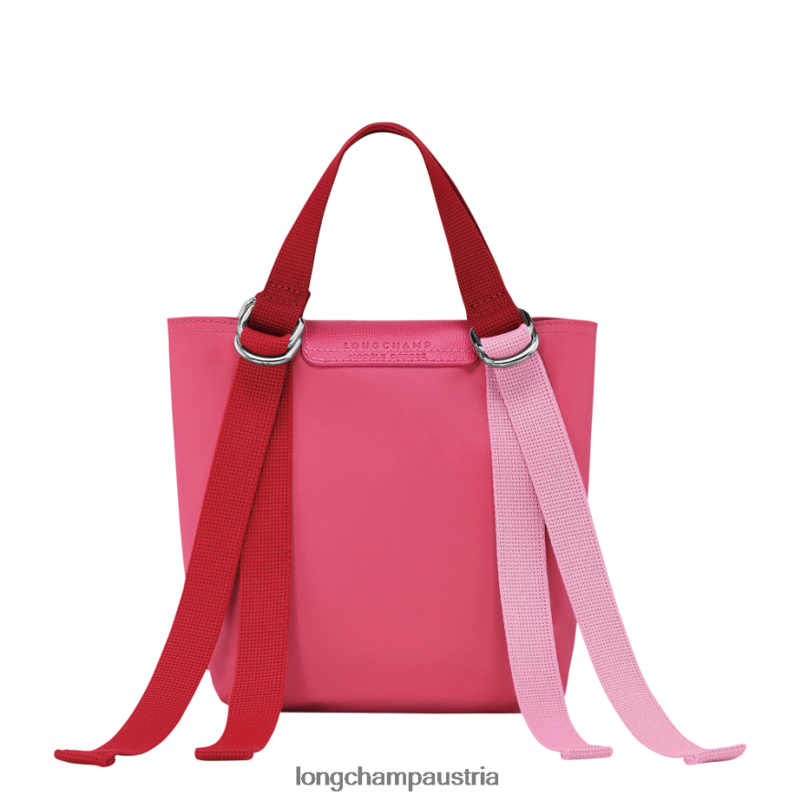 Taschen bei Longchamp Frauen Le Plage Re-Play Handtasche Fuchsie 2008BJ45