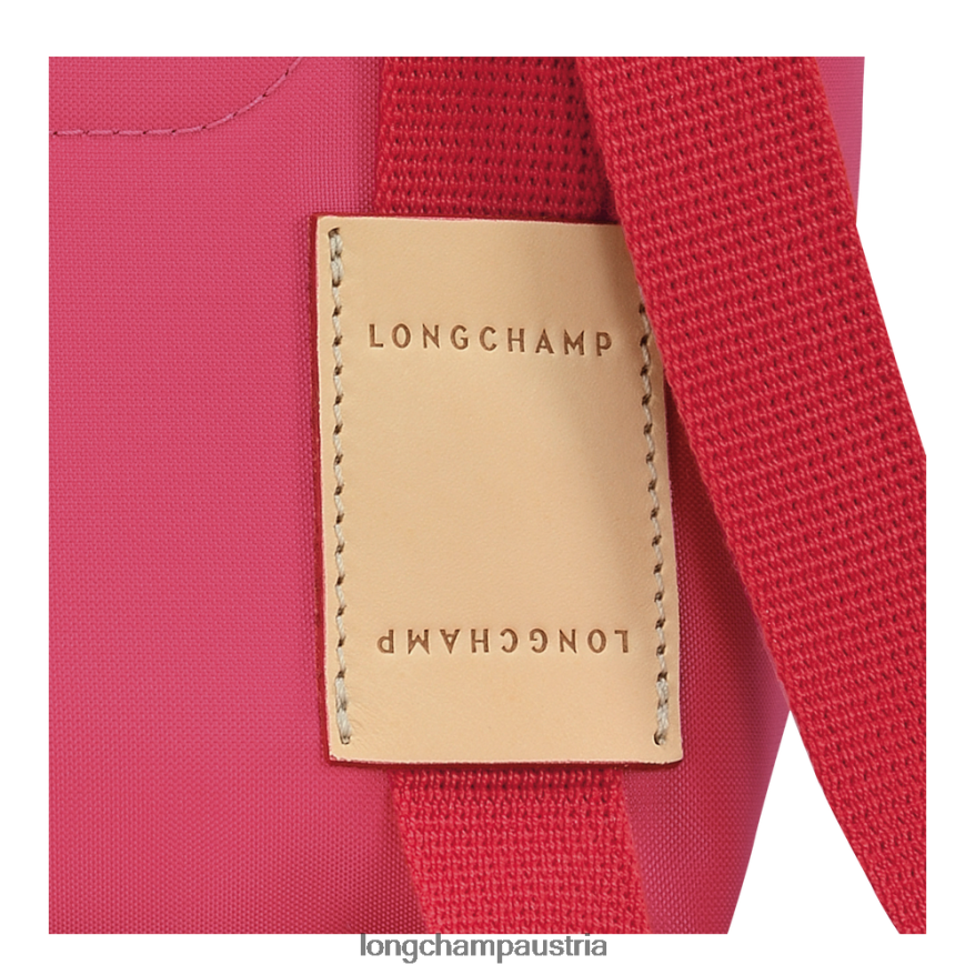 Taschen bei Longchamp Frauen Le Plage Re-Play Handtasche Fuchsie 2008BJ45