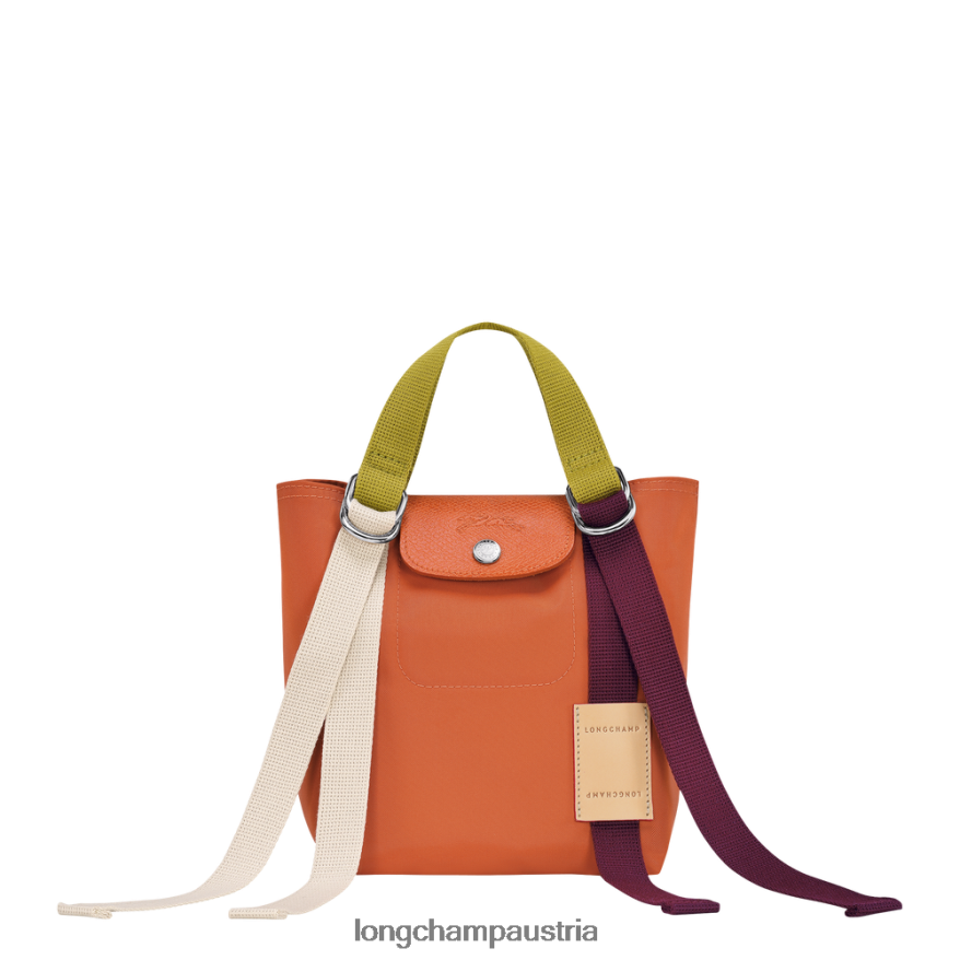 Taschen bei Longchamp Frauen Le Plage Re-Play Handtasche Karotte 2008BJ48