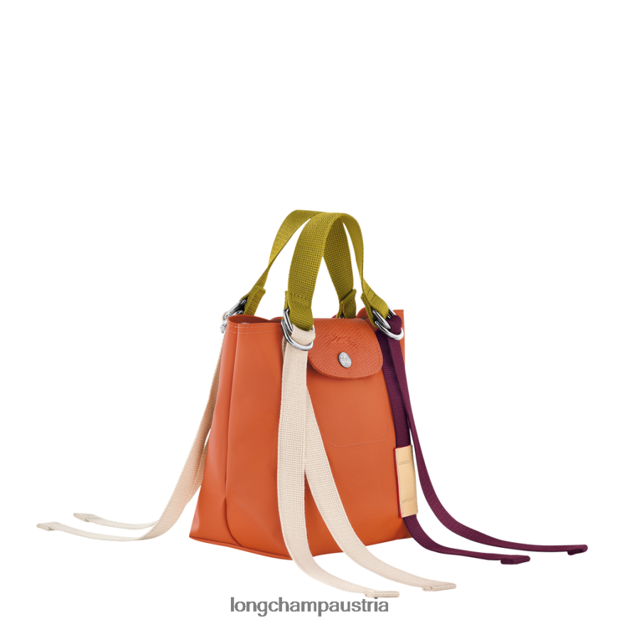 Taschen bei Longchamp Frauen Le Plage Re-Play Handtasche Karotte 2008BJ48