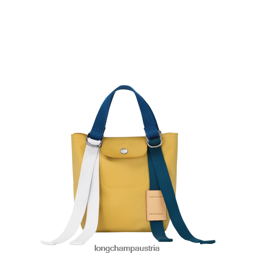 Taschen bei Longchamp Frauen Le Plage Re-Play Handtasche Mais 2008BJ46