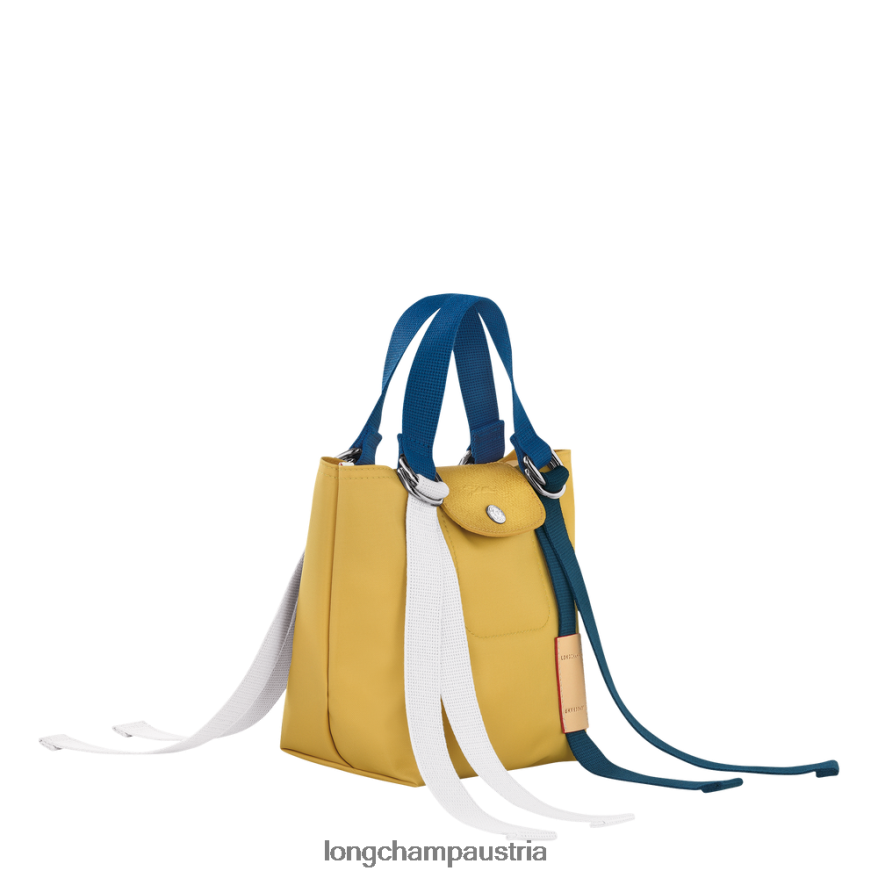 Taschen bei Longchamp Frauen Le Plage Re-Play Handtasche Mais 2008BJ46