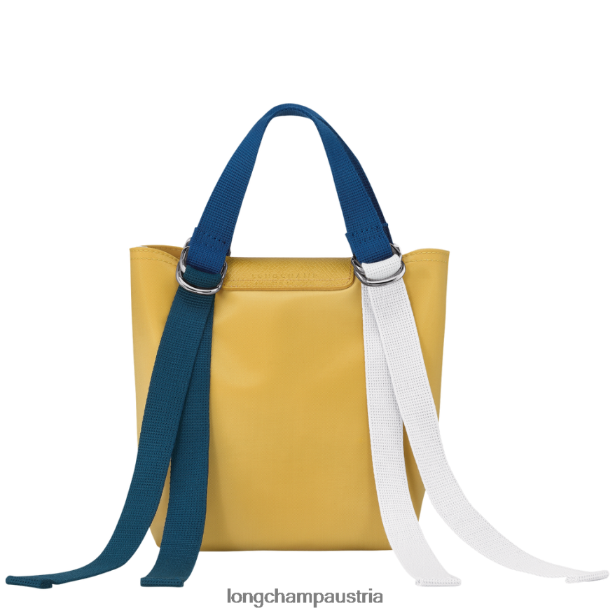 Taschen bei Longchamp Frauen Le Plage Re-Play Handtasche Mais 2008BJ46