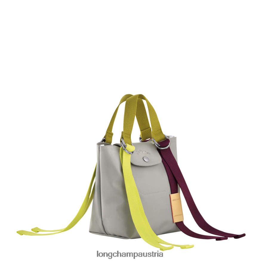 Taschen bei Longchamp Frauen Le Plage Re-Play Handtasche grau 2008BJ43