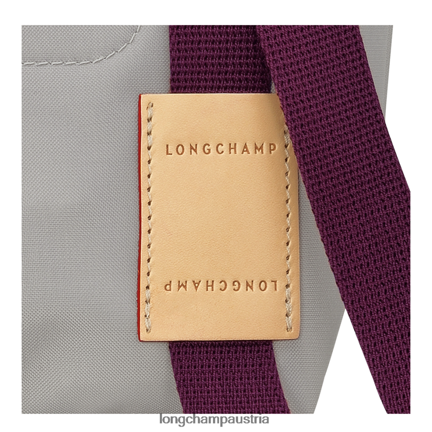 Taschen bei Longchamp Frauen Le Plage Re-Play Handtasche grau 2008BJ43