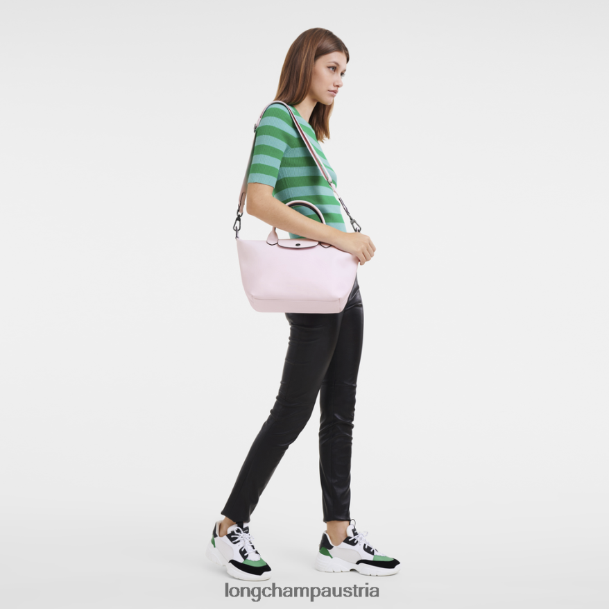 Taschen bei Longchamp Frauen Le Plage Xtra Handtasche Blütenblatt rosa 2008BJ24