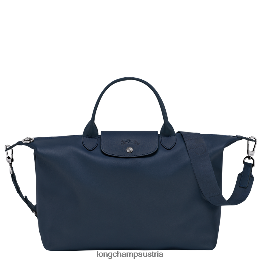 Taschen bei Longchamp Frauen Le Plage Xtra Handtasche Marine 2008BJ141