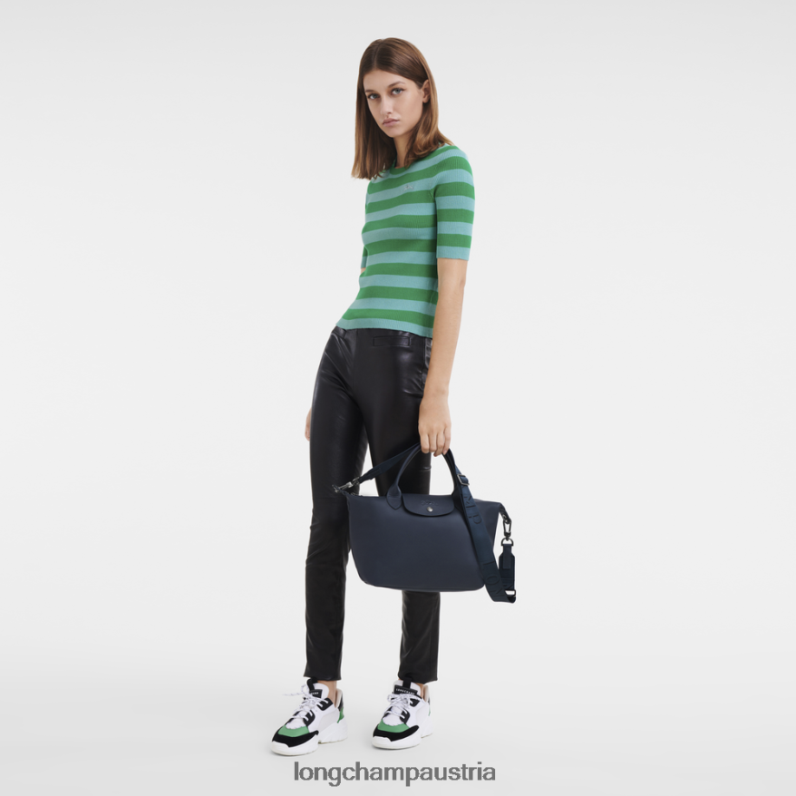 Taschen bei Longchamp Frauen Le Plage Xtra Handtasche Marine 2008BJ153