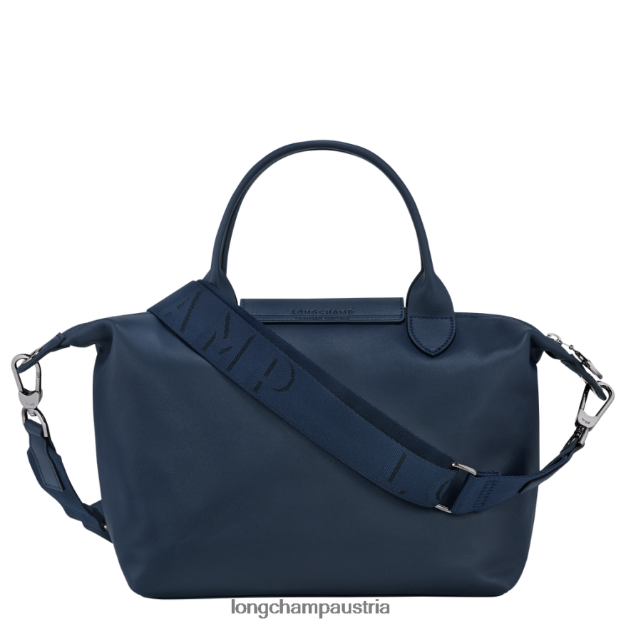 Taschen bei Longchamp Frauen Le Plage Xtra Handtasche Marine 2008BJ153